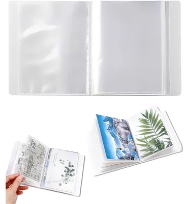 Produktbild von Stickeralbum A6 - 40 Seiten für Stempel, Fotos und Postkarten (13x16cm)