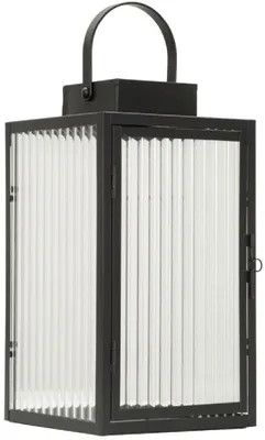 Obrázek produktu pro Lampa Simply 15,5 x 28,5 x 15,5 cm kov sklo černá