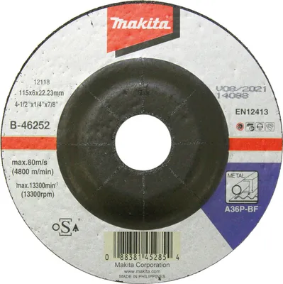 Obrázok produktu pre Makita Schleifteller - für Metall - 115 mm