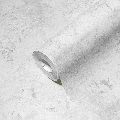 Produktbild von A.S. Creation | The BOS | 388233 | Vliestapete | Steinoptik | 0.53 x 10.05 m | Hellgrau | Wohnzimmer | Flur | Büro | Küc