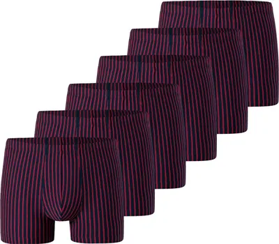 Produktbild von Schiesser 6er Pack 95/5 Essentials Organic Baumwolle Retro Short / Pant Innen liegender Webgummibund, Hochwertig garngefärbt, Angenehm weich und formstabil