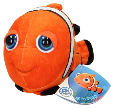 Image de Peluche Big Head Clownfish, 25cm
