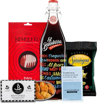 Image de Pack Appetizer Gourmet Apéritif (Wermut) Spanien 1410 cl 15.0 %