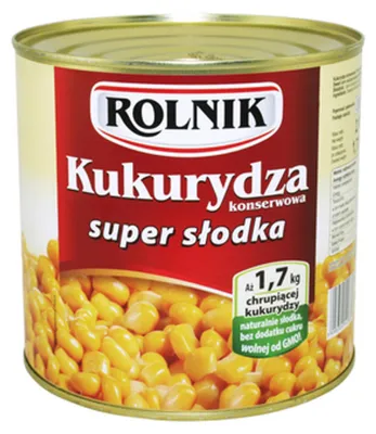 Zdjęcie produktu dla Kukurydza konserwowa Rolnik 2650 ml