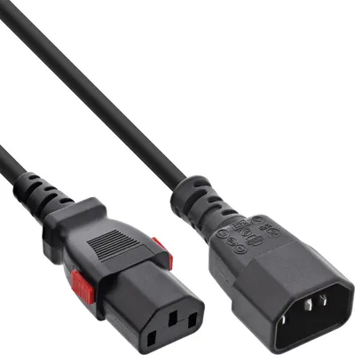 Produktbild von InLine 16934L, 0,5 m, IEC C13, IEC C14, H05VV-F 3G0.75