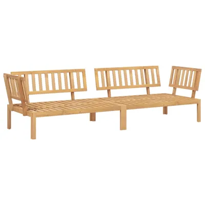 Produktbild von vidaXL Garten-Ecksofas aus Paletten 2 Stk. Massivholz Akazie