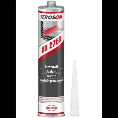 Produktbild von TEROSON 715637 Dichtstoff 310ml Dichtmasse Grau 80° Max