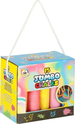 Image de Craies de couleur JUMBO CHALKS