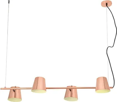 Immagine prodotto di ACA Lighting lampada a sospensione 4XE14 bronzo metallo 27X102XH120CM AYRAN EF27P4102CP