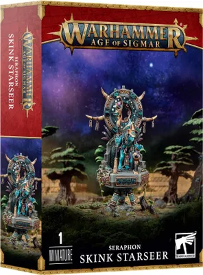 Produktbild von Warhammer Age of Sigmar Seraphon Skink Starseer