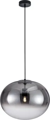 Immagine prodotto di Lampada a sospensione CAMPANIA nera 1xE27x60W in vetro, dimensioni: 157x30x40 cm, IP20, Milagro