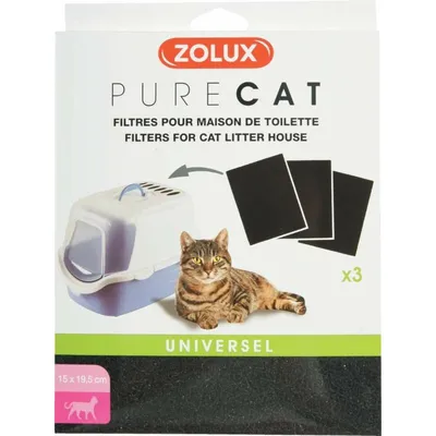 Produktbild von Filter für Innentoiletten PURECAT 3St. Zolux