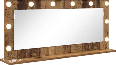 Obrázok produktu pre Toaletné zrkadlo Obdĺžnikový Staré drevo 100 x 45 x 18 cm