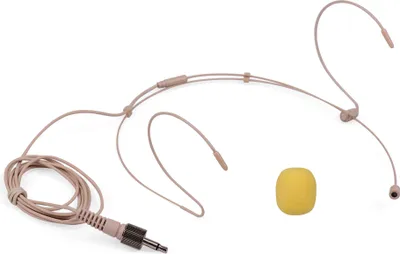 Obrázek produktu pro Lehký náhlavní mikrofon Kondenzátorový mikrofon 3,5mm konektor Kompatibilní s bezdrátovým bodypack vysílačem Sennheiser