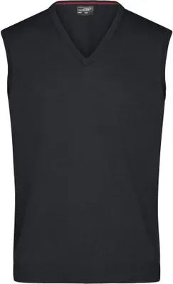Produktbild von Klassischer Baumwoll-Pullunder black, Gr. XXL