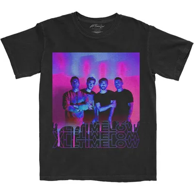 Produktbild von All Time Low Blurry Monster (Back Print) Black XL T-Shirt