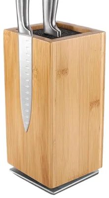 Imagen del producto de Soporte magnético para cuchillos de madera con rotación de 360°