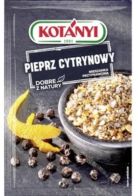 Zdjęcie produktu dla Kotanyi Pieprz cytrynowy mieszanka przypraw 20g