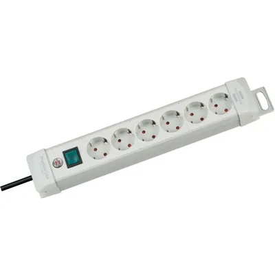 Image de Brennenstuhl Multiprise Premium-Line 6x 3m gris
