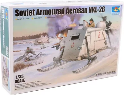Obrázek produktu pro Trumpeter 1:35 2321 Sovětský obrněný letoun NKL-26