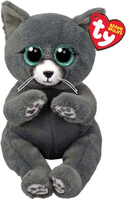 Zdjęcie produktu dla Ty 41501 - Binx Russian Blue Cat - Beanie Bellie - 15cm (6")