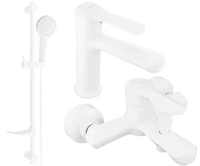 Zdjęcie produktu dla Mexen Sabre DF05 zestaw wannowy, biały - 72103DF05-20