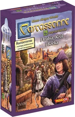 Obrázek produktu pro Carcassonne 6 - Hrabě, král a řeka Edice 2