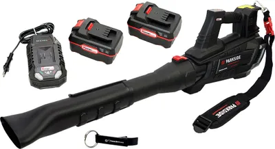 Produktbild von PARKSIDE PERFORMANCE® 40 V Akku-Turbinen-Laubbläser / PPTLBA 40 / inkl. 2 Akkus (4Ah) und Ladegerät (4,5A)
