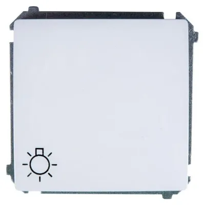 Obrázok produktu pre Kontakt-Simon BMS1.01/11, Tlačidlový spínač, Plast, Biela, IP20, IP44, 250 V, 10 A