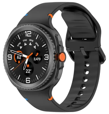 Obrázek produktu pro Techsuit - Watchband (W079) řemínek pro Samsung Galaxy Watch8 40 mm / Watch8 44 mm / Watch8 Classic – černý