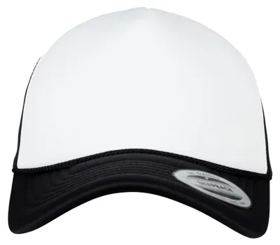 Produktbild von Flexfit - Trucker Cap Abgerundeter Kopf TN1459 (Einheitsgröße) (Schwarz/Weiß)