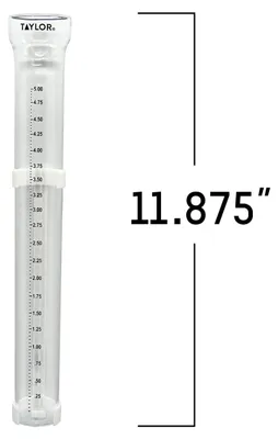Produktbild von Taylor ClearVu Regenmesser 12.7 cm mit