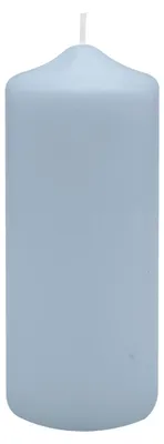 Produktbild von Spitzkopf Stumpen Kerzen Jeans Blau 10 x Ø 10 cm, 12 Stück (neue Art.-Nr. 14402.44.012)