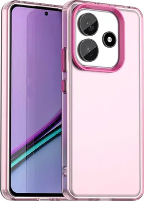 Obrázek produktu pro Pouzdro pro Xiaomi Redmi Note 14 5G, tenké poloprůhledné matné nárazuvzdorné pouzdro na telefon Červený