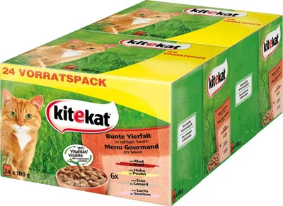 Produktbild von Kitekat Geflügel Vielfalt, 48 x 100 g