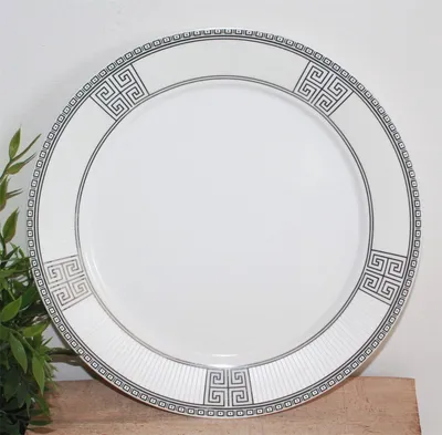 Produktbild von 013-008, Teller 1 Stk Essteller Dessertteller Bangkog Ø 26 cm, Ornamente