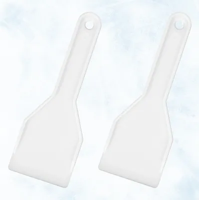 Produktbild von 2-Pack Kühlschrank- und Gefrierschrank-Eiskratzer aus Kunststoff, Schont den Kühlschrank,Ideal gegen Schnee und EIS,Effektive Kühlschrank-Entstopfung,Praktischer Helfer für die ganze Familie