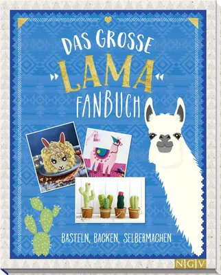 Produktbild von Das große LAMA Fanbuch - Basteln Kochen Selbermachen Kochbuch Buch kreativ