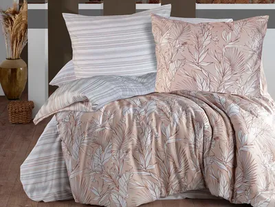 Produktbild von Baumwoll-Satin-Bettwäsche PALMIRA/200x220 EXKLUSIV
