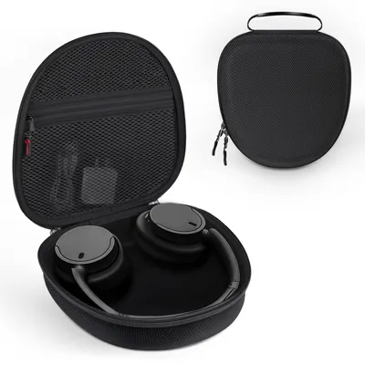 Produktbild von Fintie Tasche für Sony WH-CH720N/ WH-CH710N/ WH-CH520/ WH-CH510/ WH-1000XM6/ WH-1000XM5/ WH-1000XM4/ WHXB910N Kabellose Kopfhörer - Reiseschutz- und Aufbewahrungstasche Hülle Case, Schwarz