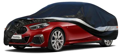 Immagine prodotto di Copertura per auto, 10 strati, impermeabile e traspirante, per BMW Serie 2 (2013-2023), colore nero