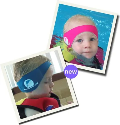 Produktbild von Konfidence Neopren Stirnband - Aquabands TM in pink Erwachsene