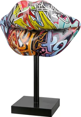 Produktbild von Casablanca by Gilde Dekofigur Skulptur Kiss Street Art H. 26 cm,37811