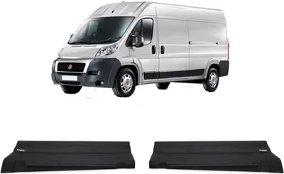 Obrázek produktu pro Ochranné lišty na boční prahy, černé, odolné, Fiat Ducato od roku 2014–
