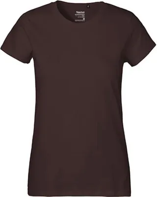 Produktbild von Neutral O80001 | Damen Classic T-Shirt / 100% Fairtrade Baumwolle - Farbe: Brown - Größe: M