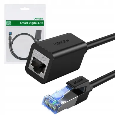 Zdjęcie produktu dla Ugreen 11283, 5 m, Cat6, F/UTP (FTP), RJ-45, RJ-45, Czarny