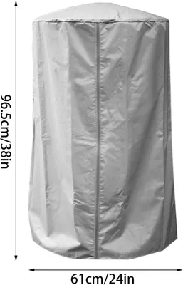 Produktbild von Terrassenheizstrahler Abdeckung 420D – 61 x 96,5 cm – Wasserdichte Schutzhülle – Wetter-, Staub- & UV-Schutz – Für Heizpilz & Terrassenheizer