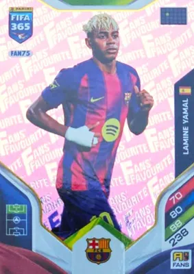 Obrázok produktu pre Lamine YAMAL - FIFA 365 2026 PANINI - FANS' FAVOURITE Pink - FAN75