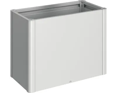 Obrázek produktu pro Vyvýšený záhon Biohort Belvedere Maxi vel. 100 plechový 102 x 53 x 77 cm stříbrný metalický