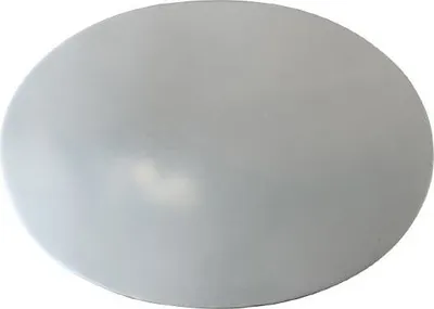 Produktbild von Kerzenteller Edelstahl poliert oval Ø 10 x 8 cm